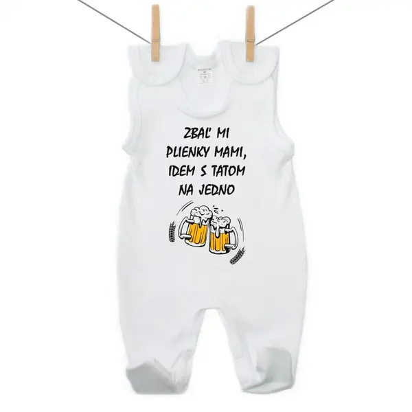 Boodyy Dupačky Idem s tatom na jedno 80 (9-12 mesiacov)