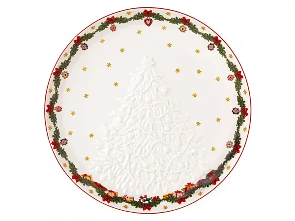 Designová mísa s motivem vánočního stromku, průměr 26 cm, kolekce Toy's Fantasy - Villeroy & Boch