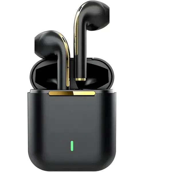 Bezdrôtové slúchadlá s mikrofónom - Čierna H25186