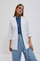 Marisse Women's Jacket L-Mr-4008 White