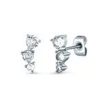 Strieborné náušnice Patis