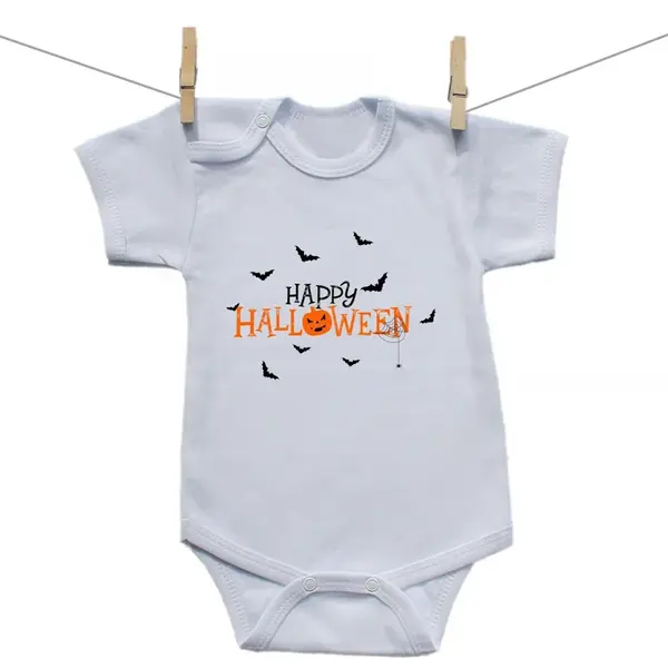 Boodyy Body s krátkym rukávom Happy Halloween 80 (9-12 mesiacov)