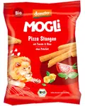 MOGLi bio pizza tyčinky s paradajkami a syrom s certifikáciou Demeter