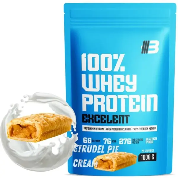 Excelent 100% Whey Proteín - štrúdľa od BODY NUTRITION - 1000g