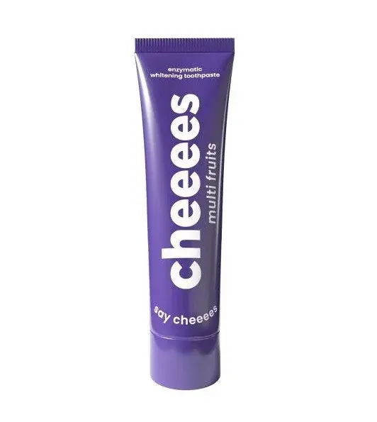 Cheeees Enzymatická bělicí zubní pasta Multi Fruits 60 g