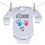 Boodyy Body s dlhým rukávom Už čoskoro 68 (3-6 mesiacov)