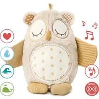 Cloud b® Nighty Night Owl Smart Sensor™-Plyšová hračka/Zvieratko s melódiou- Sova, 0m+ CLNO-8524-OW