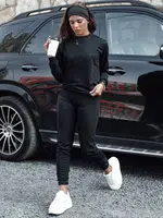 Komplet damski dresowy MILIAN czarny Dstreet