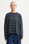 Bavlnené tričko G-Star A line stripe oversized