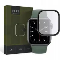 HOFI Hybrid ochranné sklo na Apple Watch 4 / 5 / 6 / SE (44mm), čierne
