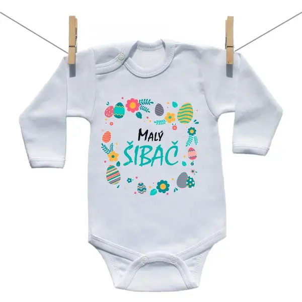 Boodyy Body s dlhým rukávom Malý šibač 74 (6-9 mesiacov)