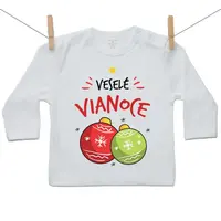 Boodyy Tričko s dlhým rukávom Veselé Vianoce 140 (9-10 rokov)