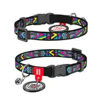 Nylonový obojok pre mačku so vzorom INDIE