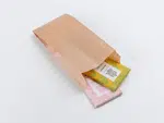 500 ks - Papírový sáček 150x350mm s bočními sklady 70mm, nosnost 2,5kg