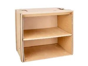 4 ks - Police pro regálový box - 2 patra