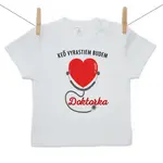 Boodyy Tričko s krátkym rukávom Keď vyrastiem budem doktorka 92 (18-24 mesiacov)