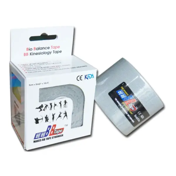 BB tape 5cm x 5m sivý