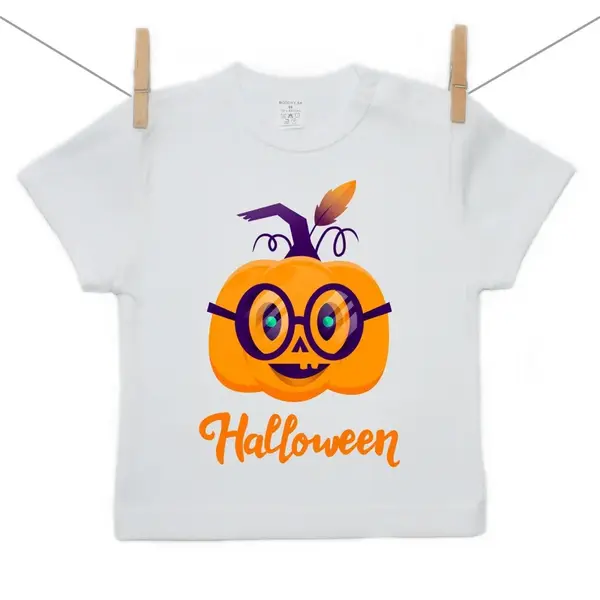 Boodyy Tričko s krátkym rukávom Halloween tekvica 140 (9-10 rokov)