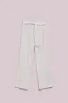 Marisse Women's Trousers L-Sp-4028 White