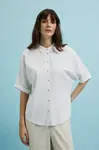 Marisse Women's Shirt L-Ko-4344 Off White