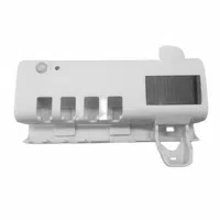 Multifunctional Smart UV Toothbrush Sterilizer Holder Wall Mounted Toothpaste Dispenser - White