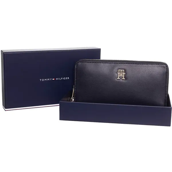 TOMMY HILFIGER WOMEN&#39;S WALLET BLACK