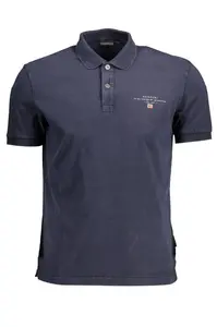 Pánske tričko s golierom Napapijri Navy
