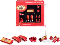 Shop Tool Set of 6 pieces "Busted Knuckle Garage" 1/18 Diecast Replica by GMP