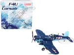 Vought F4U-1A Corsair Fighter Plane "Big Hog" VF-17 "Jolly Rogers" Captain Tommy Blackburn US Navy (1943) 1/72 Diecast Model Airplane by Legion