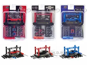Model Kit 3 piece Car Set Release 66 Limited Edition to 10000 pieces Worldwide 1/64 Diecast Model Cars by M2 Machines