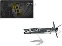 Q Glider Gray Metallic James Bond 007 "No Time To Die" (2021) Movie Diecast Model by Corgi