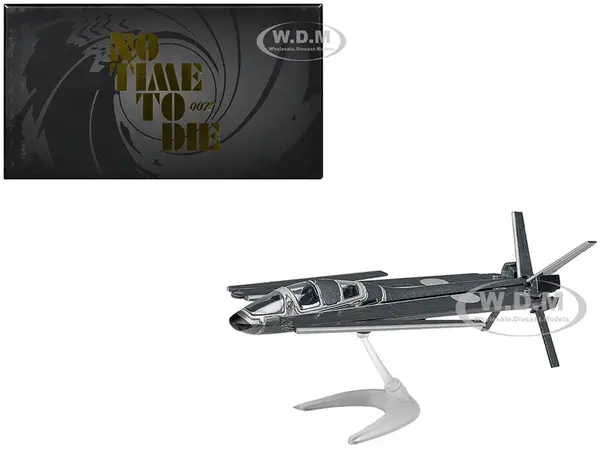 Q Glider Gray Metallic James Bond 007 "No Time To Die" (2021) Movie Diecast Model by Corgi