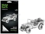 Model Kit Willys Overland Jeep (Challenging Difficulty) Steel Model by Metal Earth