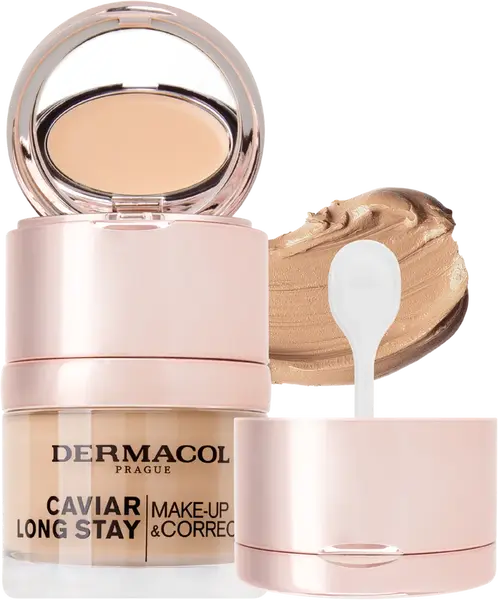 DERMACOL Caviar long stay make up and corrector - nude 30 ml