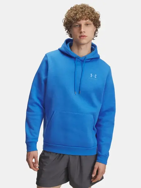 Men's sweatshirt Under Armour UA Icon Fleece Hoodie-BLU - Men's