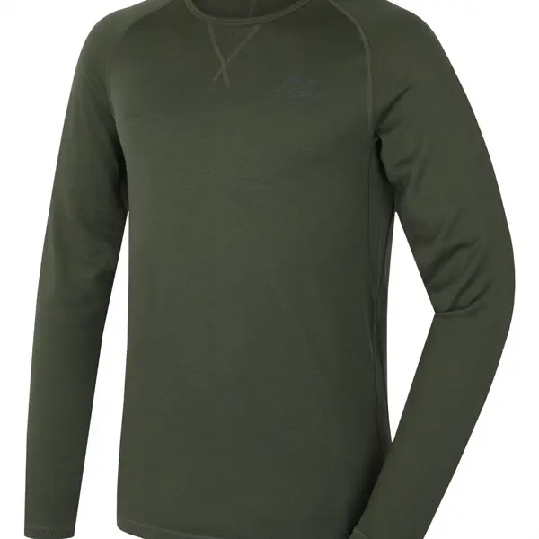 Husky Merow M XXL, green Merino termoprádlo triko