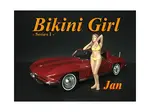 Jan Bikini Calendar Girl Figure for 1/24 Scale Models by American Diorama