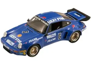 Porsche 911 RSR 6 Nurburgring 1974 Bob Wollek 1/18 Model Car by Spark