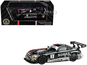Mercedes-AMG GT3 3 Chris Froggatt - Ian Loggie - Callum MacLeod "Ram Racing" 3rd Place "Gulf 12 Hours" (2021) 1/64 Diecast Model Car by Paragon Model