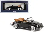 1973 Volkswagen 1303 Cabriolet Black 1/18 Diecast Model Car by Norev