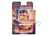 Dallara IndyCar 10 Alex Palou "DHL" Chip Ganassi Racing "NTT IndyCar Series Champion" (2024) 1/64 Diecast Model Car by Greenlight