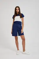 Marisse Women's Shorts L-Sh-4317 Navy