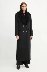 Versace Jeans Couture  Kabát s prímesou vlny