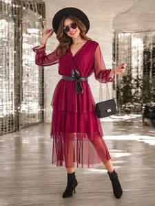 Resti Women's long dress with ruffles