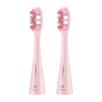 NICEBOY Náhradné hlavice ION Sonic Hard ružová 2 ks