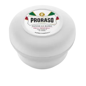 PRORASO Mýdlo na holení pro citlivou pokožku - Green Tea 150 ml
