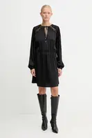 Šaty BOSS Orange C_Dlassys černá barva, 50548379