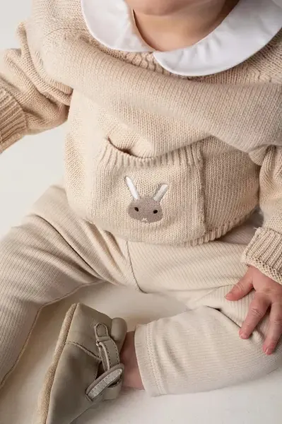 Dětský bavlněný svetr Donsje Loeke Sweater Bunny