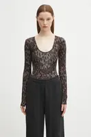 Body Fiorucci Banimalier Print Scoop Neck