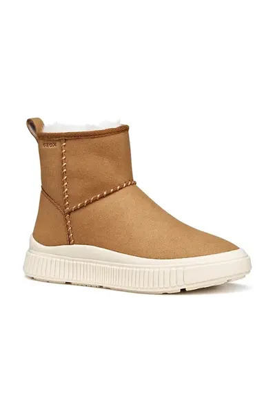 Zimní boty Geox LAQUINNY hnědá barva, J56M3C.000AU